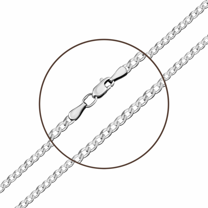Срібний ланцюжок. Артикул UG560108178с