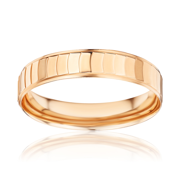 Золотое обручальное кольцо. Артикул 10206/01/0