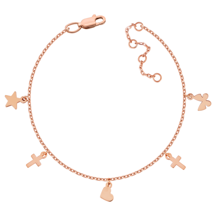 Золотий браслет Фігурки. Артикул UG5БС607/1и