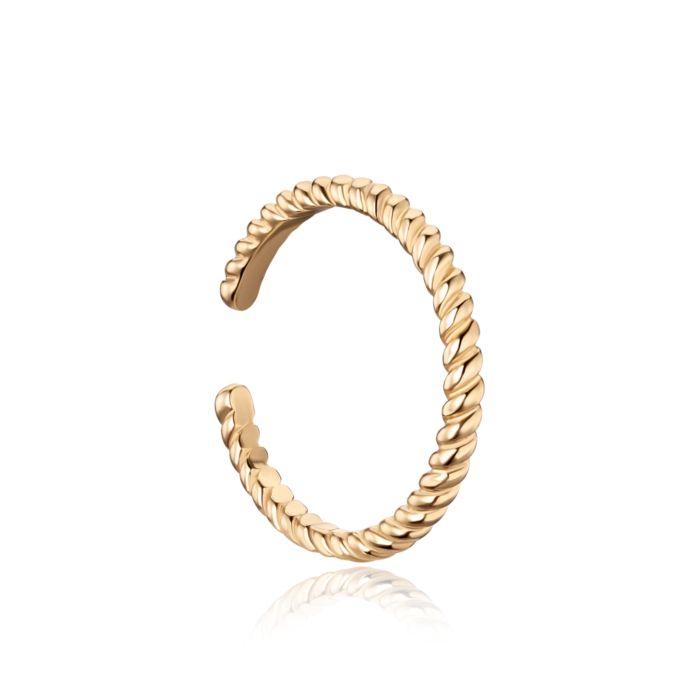 Сережка-кафа з червоного золота  27016/01/0