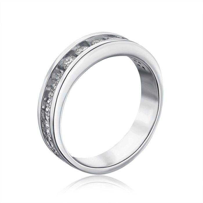 Золота каблучка з діамантами. Артикул 53436/02/1/8549