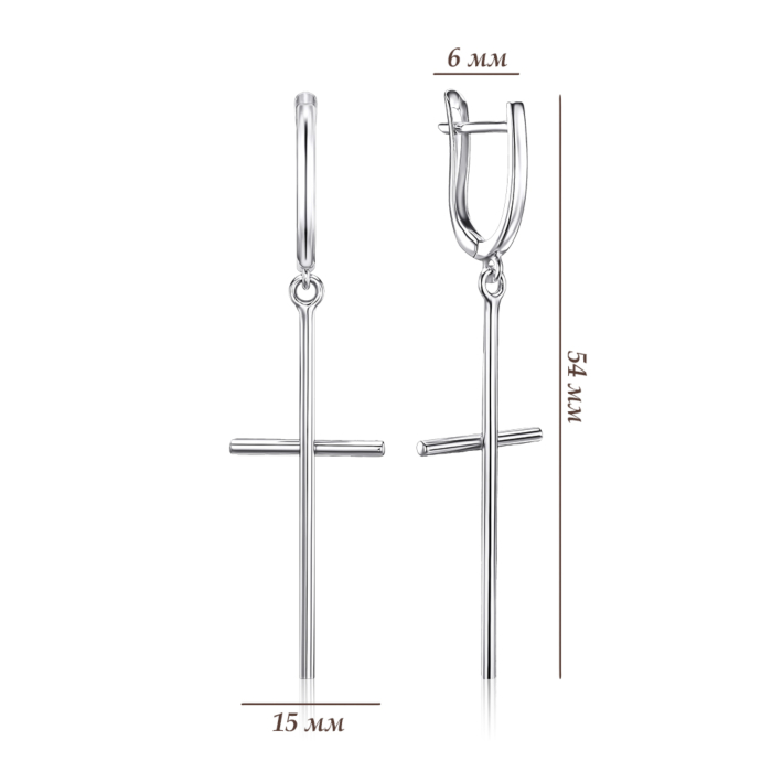 Золотые серьги. Артикул 02936/02/1