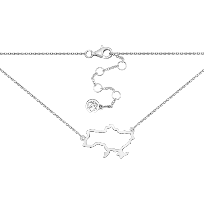 Срібне кольє Україна. Артикул UG56504