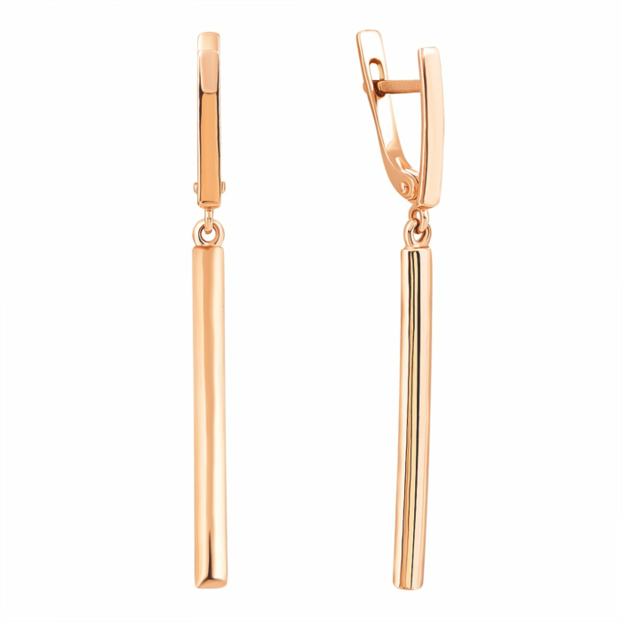 Золотые серьги-подвески. Артикул UG5СБ657и