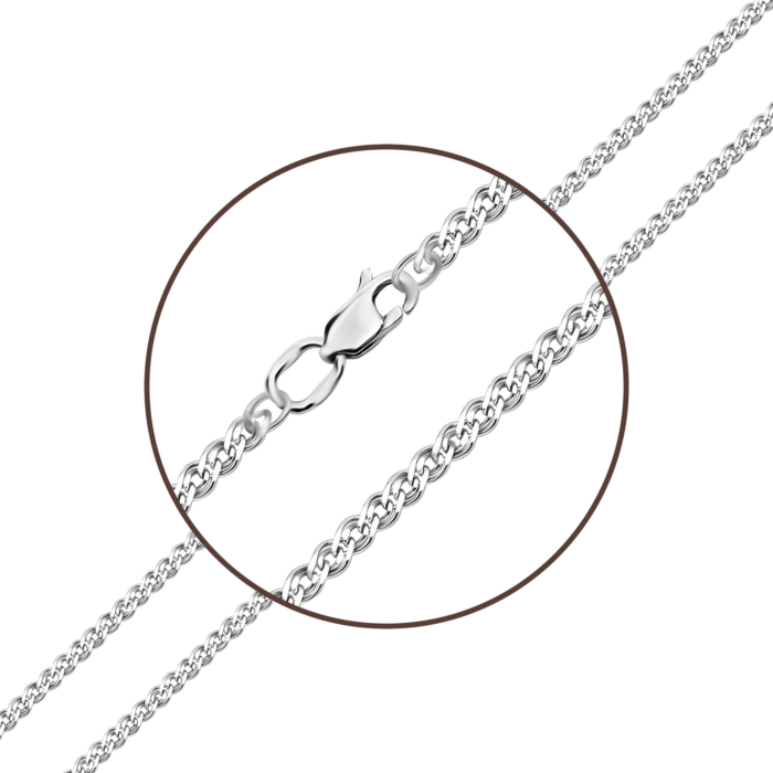 Срібний ланцюжок. Артикул UG566968-3-8/12