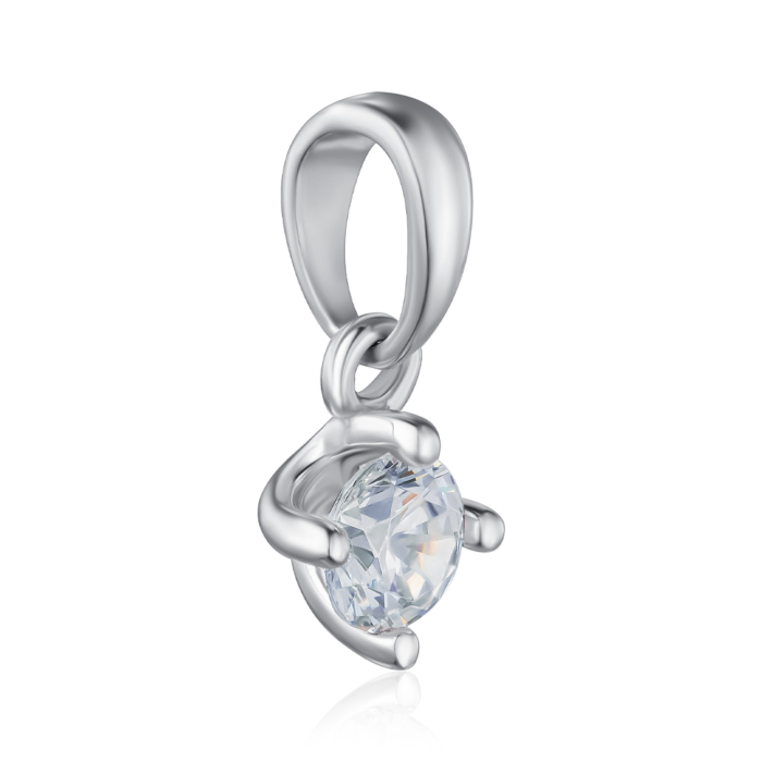 Золота підвіска з фіанітом. Артикул 31286/б