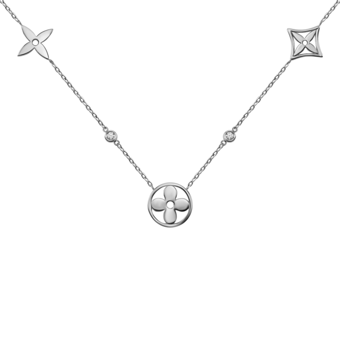 Золоте кольє з діамантами. Артикул UG57111633202