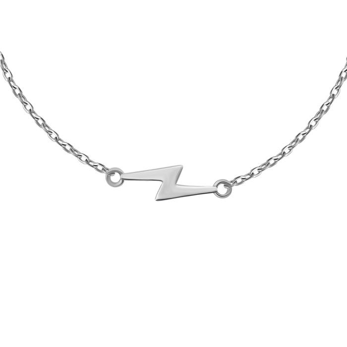 Срібний браслет Блискавка. Артикул UG575250