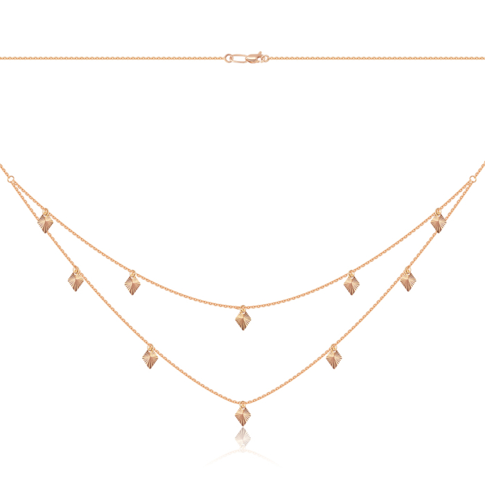 Золоте кольє без вставки 06267/01/2