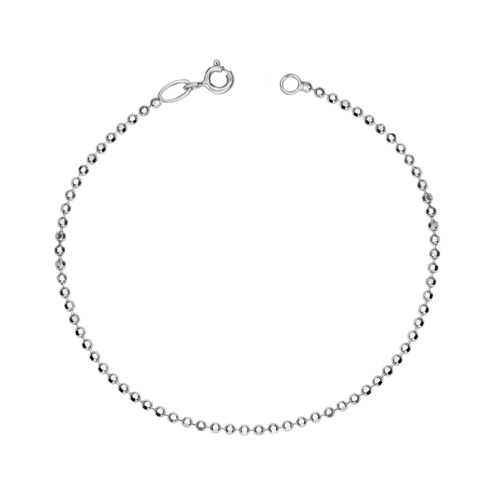 Серебряный браслет без вставки 77997-4.5-8/12