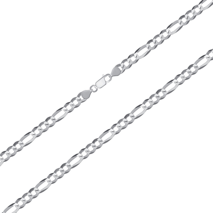 Срібний ланцюжок. Артикул 073 S. FLAT-3-L/12