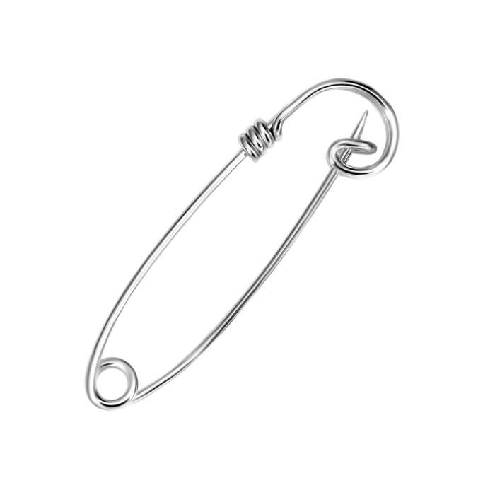 Срібна булавка. Артикул UG58043_3