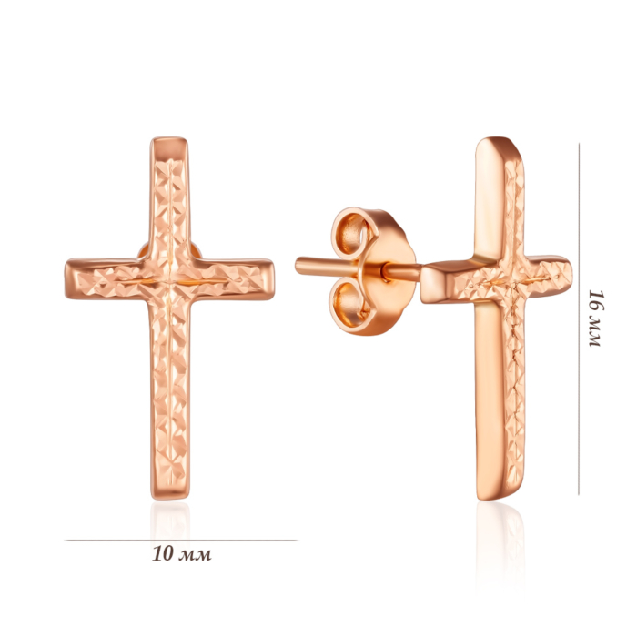 Золотые серьги. Артикул 02608/01/2