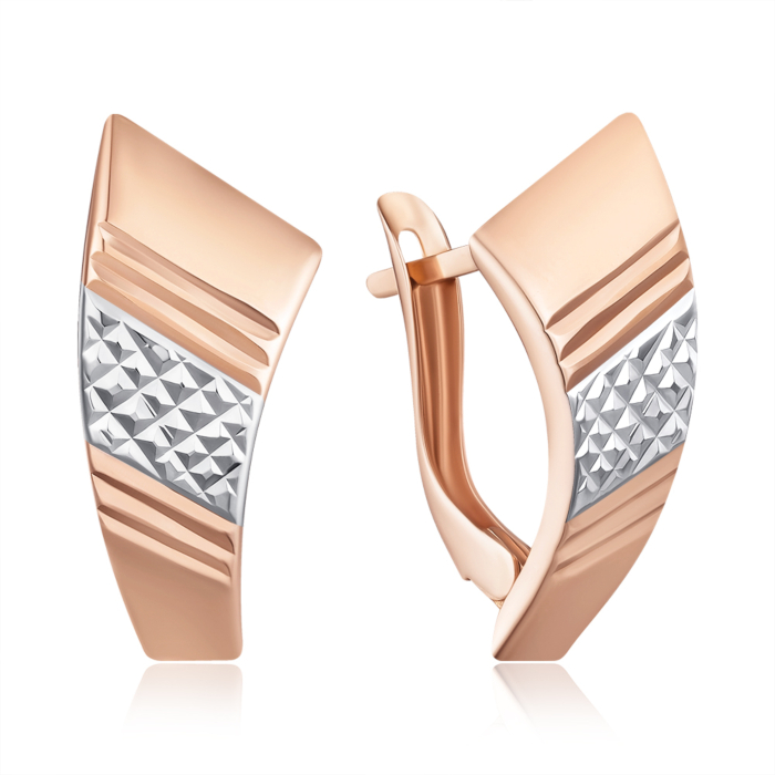 Золотые серьги. Артикул 02918-6/01/3