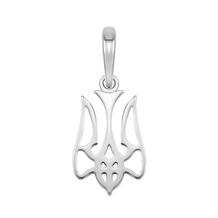 Срібна підвіска Герб України. Артикул UG589084