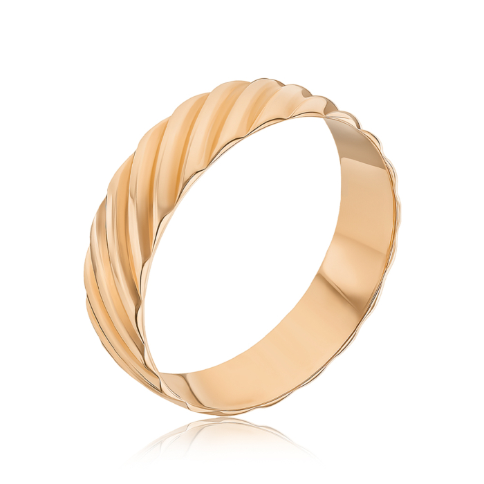 Золота обручка 10198/01/0