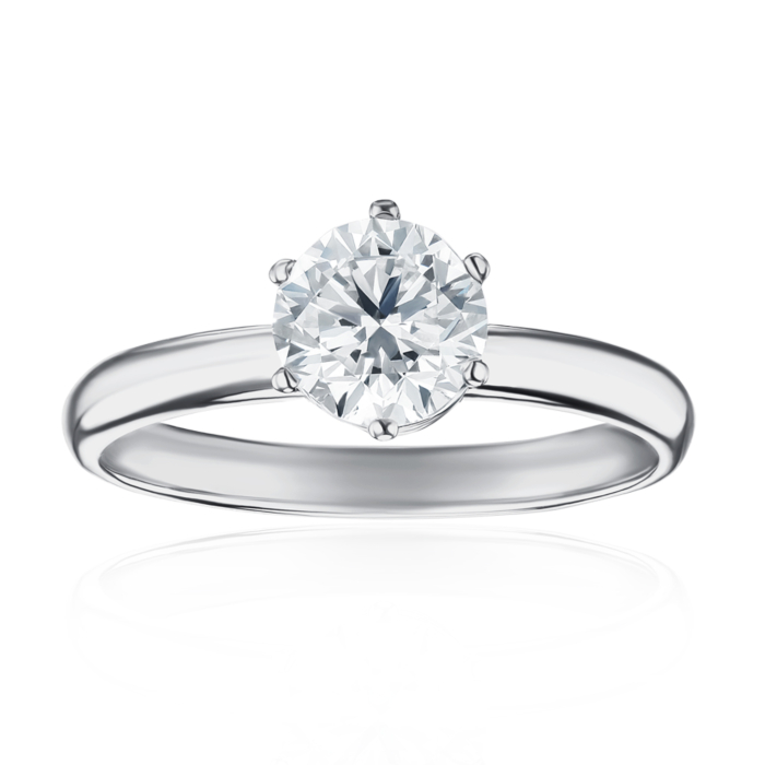 Золотое кольцо с бриллиантами. Артикул 52409/6б