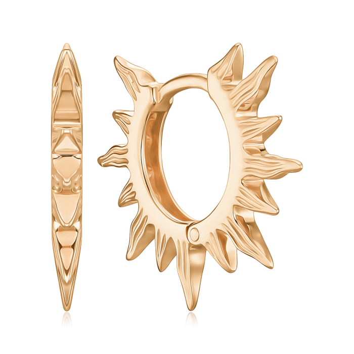 Золотые серьги 27029/01/0