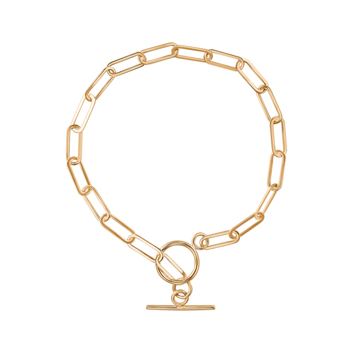 Браслет з червоного золота без вставки 07129/01/0