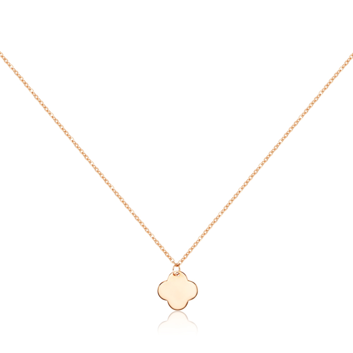 Золотое колье без вставки 06739/01/0