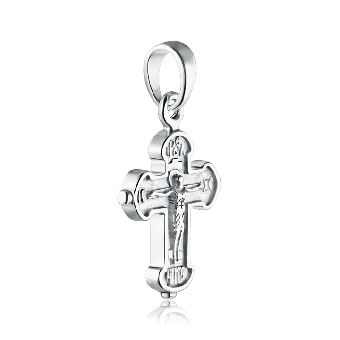 Срібний хрестик. Розп'яття Христове. Артикул 31349/12/1