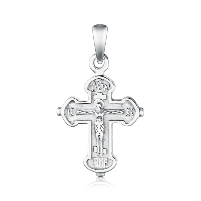 Серебряный крестик. Распятие Христа. Артикул 31349/12/1