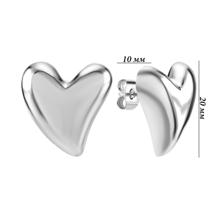 Серебряные пусеты. Артикул UG59520440