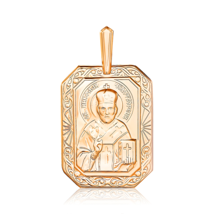 Золота підвіска-ладанка. Артикул 30759