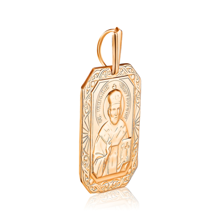 Золота підвіска-ладанка. Артикул 30759