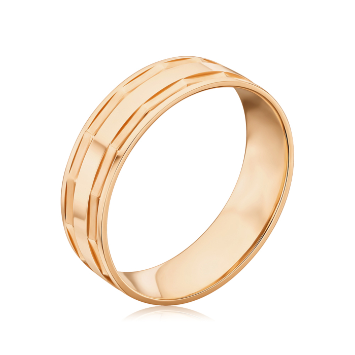 Золотое обручальное кольцо. Артикул 10189/01/0