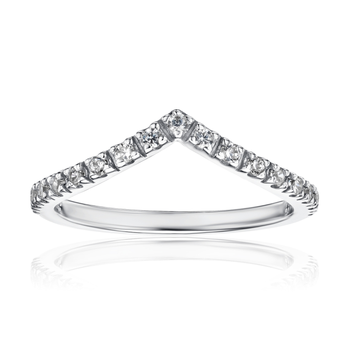 Золотое кольцо с фианитами 13189/02/1/13