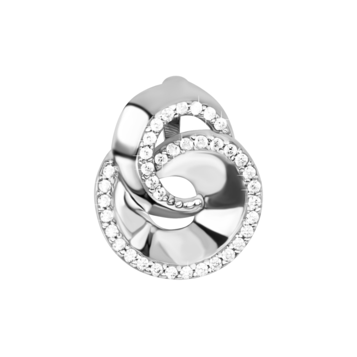 Золота підвіска з фіанітами. Артикул UG5ПВ984(м)Би