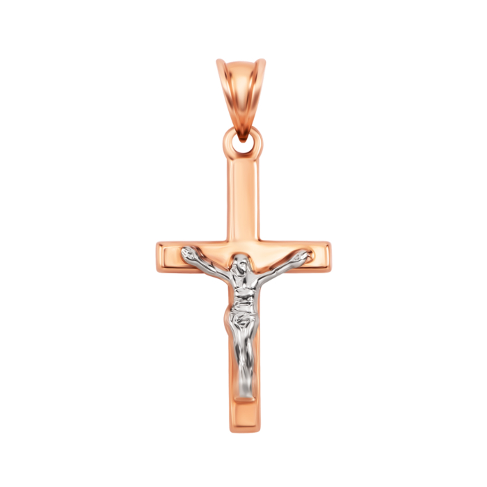 Золотий хрестик. Розп'яття Христове. Артикул UG53012023904сз