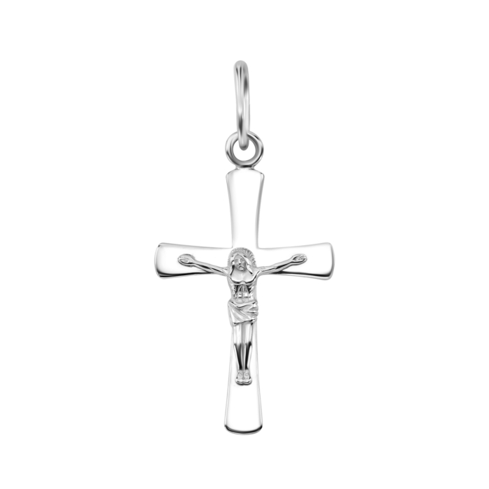 Серебряный крестик. Распятие Христа. Артикул UG530382/12/1