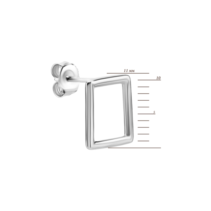 Серебряные пусеты. Артикул UG5B19586