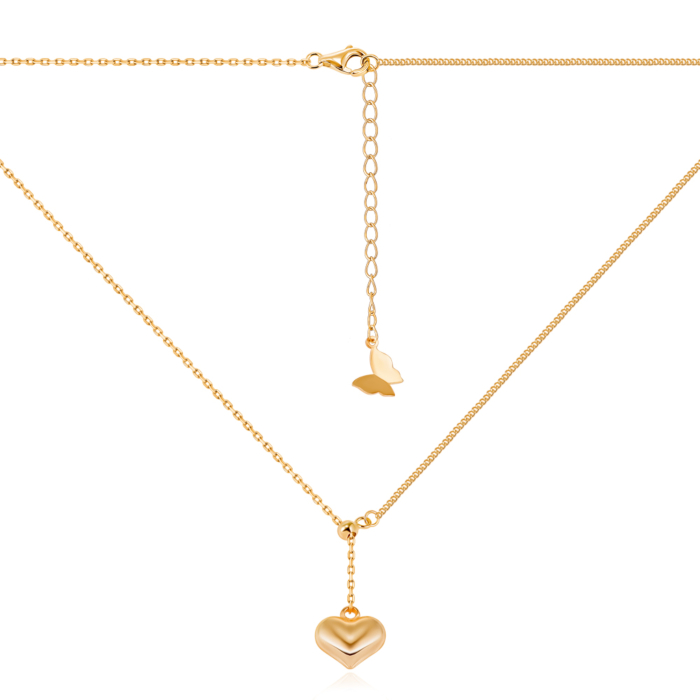 Серебряное колье. Артикул DY190366-S-G-NA-K/20