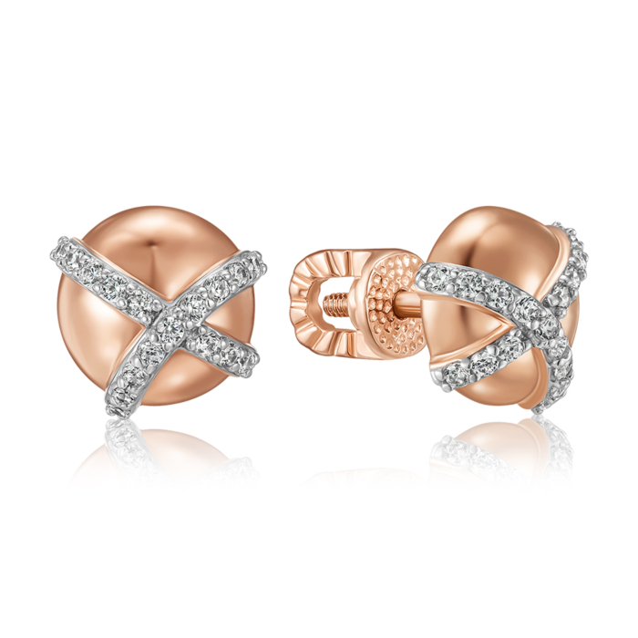 Золоті сережки. Артикул 23668/01/1/1