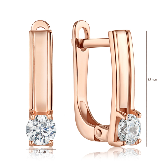 Золотые серьги. Артикул S211211-E/01/1