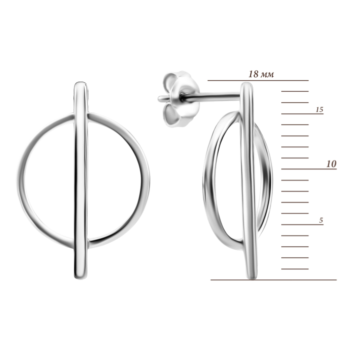 Серебряные серьги. Артикул UG5ВС-346р