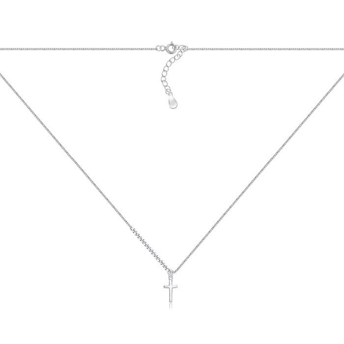 Срібне кольє C02379-K/12