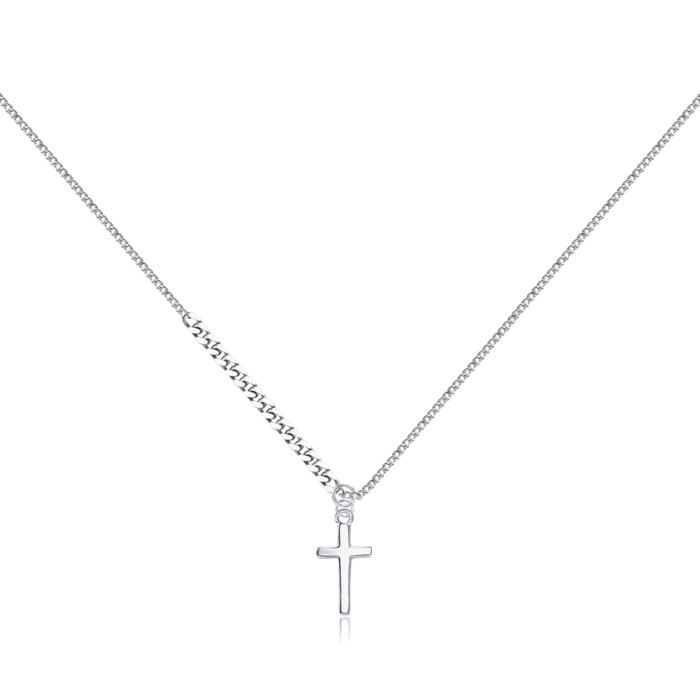 Серебряное колье C02379-K/12