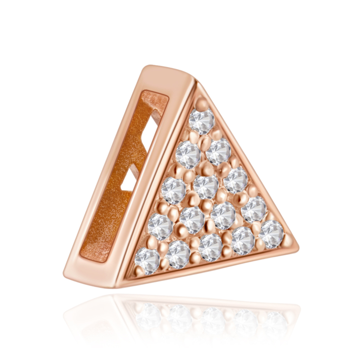 Золота підвіска з діамантами. Артикул 809019/01/0/8007