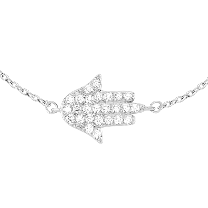 Срібний браслет з фіанітами. Артикул UG5D00648