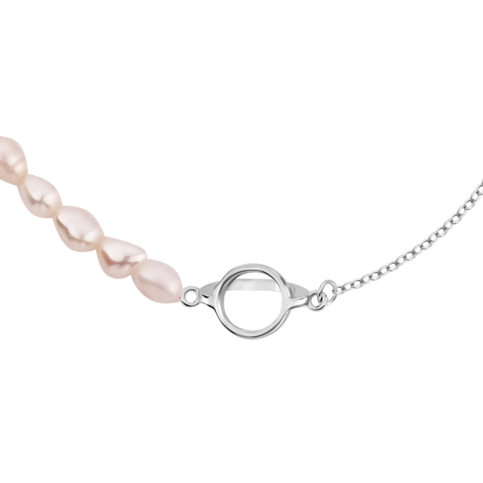 Срібний браслет з перлами. Артикул UG5D01292