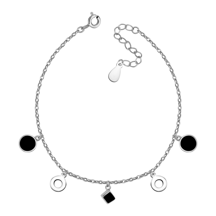 Срібний браслет з емаллю. Артикул UG5D04074