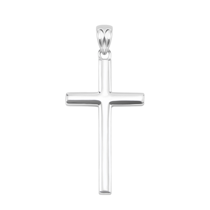 Срібна підвіска Хрестик. Артикул UG5DP2702