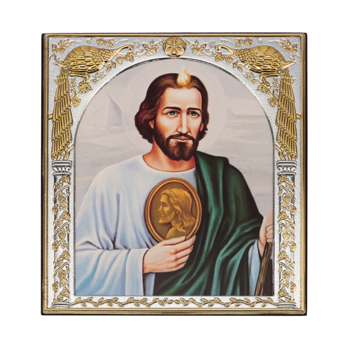 Срібна ікона Святий Юда Тадеуш. Артикул UG5EP5104-483XM/P