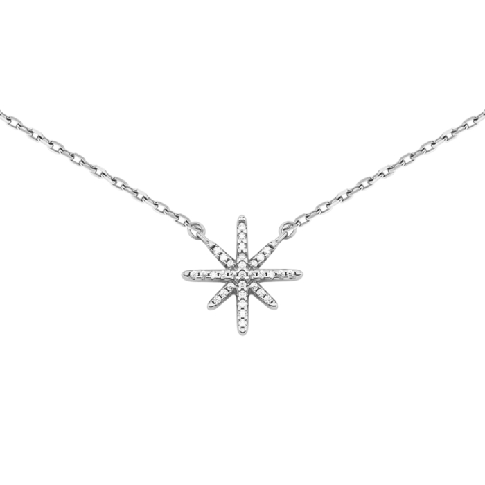 Серебряное колье с фианитами. Артикул UG5FN17349