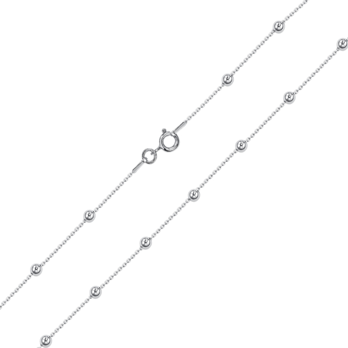 Серебряная цепочка M/RS11030 Rod-L/12