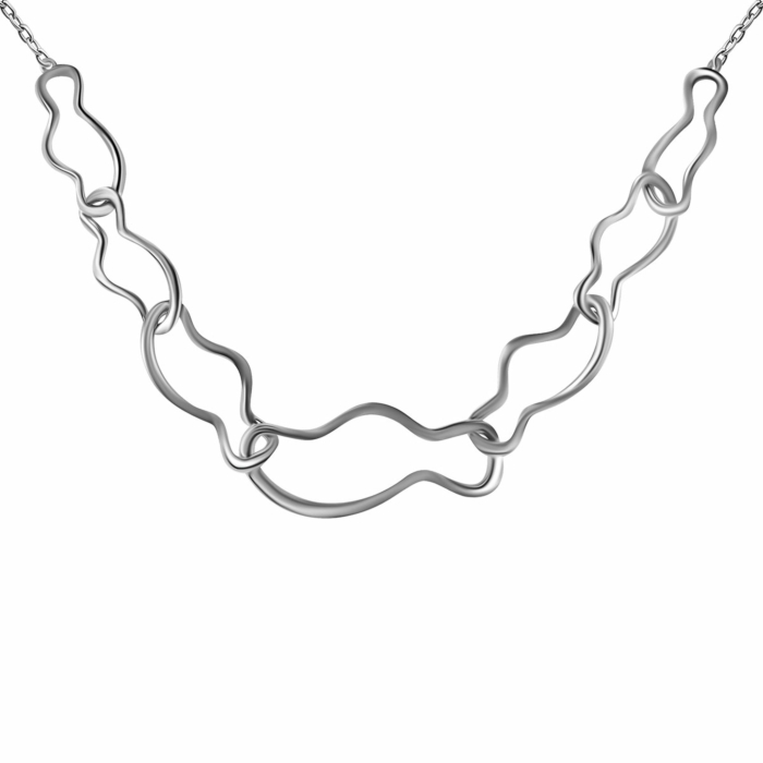 Срібне кольє. Артикул UG5N37734